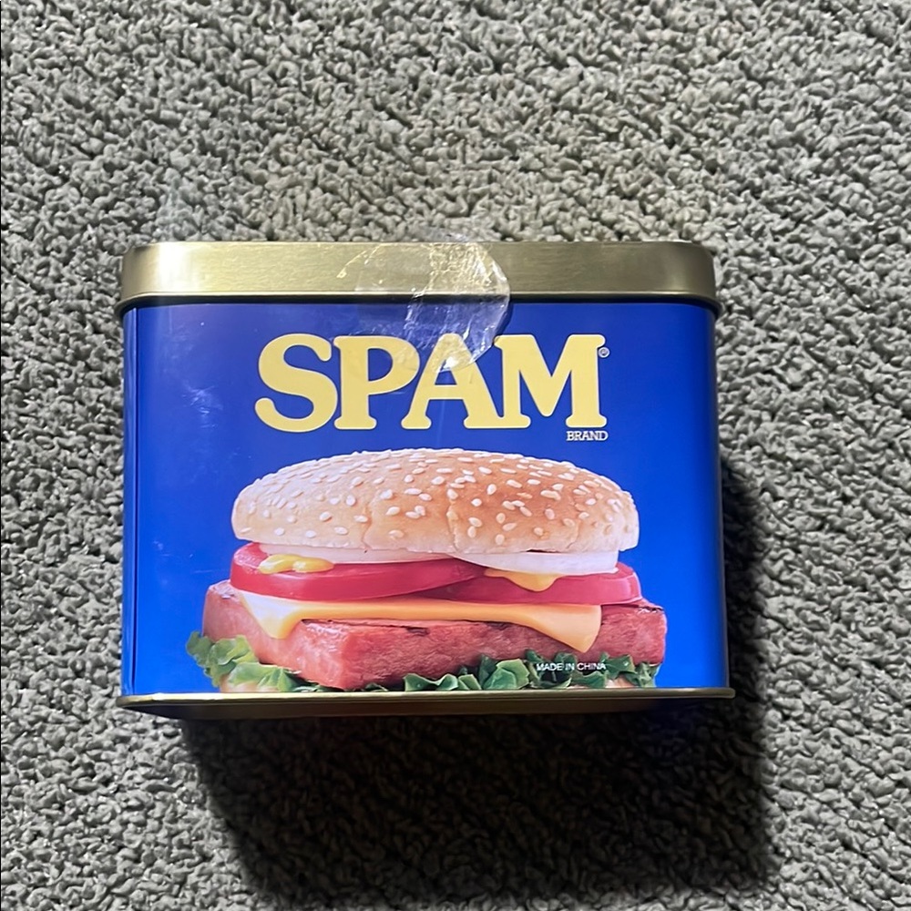 SPAM Brand Boys Socks in Collectible Tin